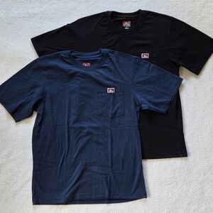 2 Mens Ben Davis Cotton Tshirt (sz:S)
